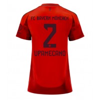 Camiseta Bayern Munich Dayot Upamecano #2 Primera Equipación para mujer 2024-25 manga corta